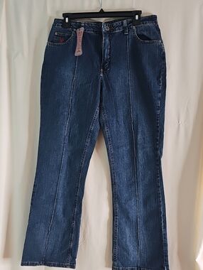 Twenty X Ultra Rise Boot Cut Dark Blue Jeans
